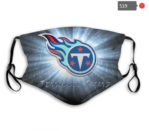 NFL Tennessee Titans #8 Dust mask with filter